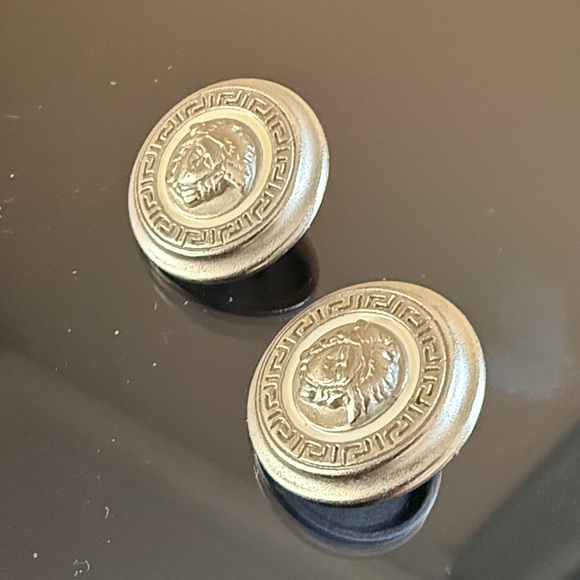 Versace Gold Medusa Buttons - Picture 2 of 3